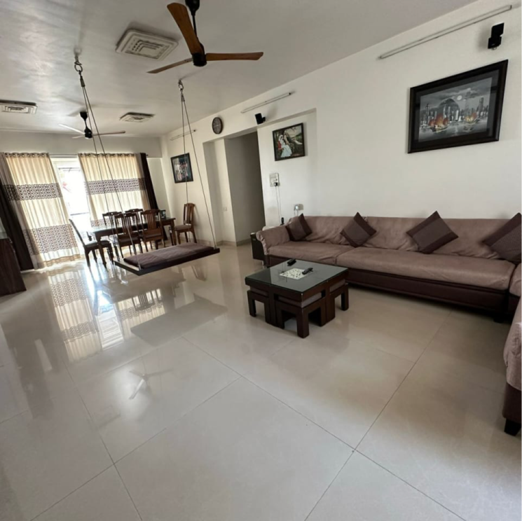 Living Room, giriraj-chs-naupda 4 Bedroom 2000 Sq.Ft. Apartment In Vishnu Nagar Thane 7260220
