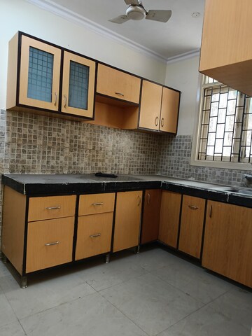 Kitchen in 3 BHK Builder Floor at Ansal Sushant Residency, Sushant Lok Iii – for Sale