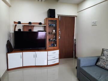 Living Room in 1 BHK Apartment at Sunrise Glory, Shilphata – for Sale