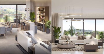 Living Room in 4 BHK Apartment at Sobha Aranya, Sector 80 – for Sale
