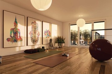 Bedroom in 3 BHK Apartment at Heritage Madhur Milan, Ghatkopar West – for Sale