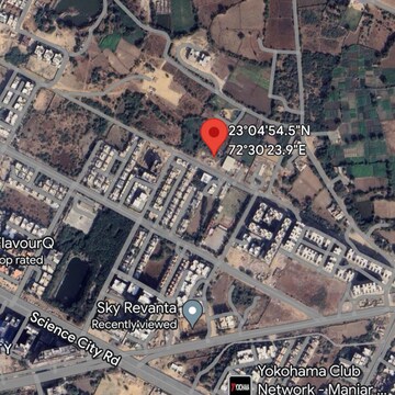  Plot – Map Location View at Science City - for Sale