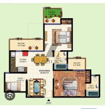 2.5 BHK Apartment For Resale in Amrapali Terrace Homes Tech Zone 4 Greater Noida Greater Noida  7260680