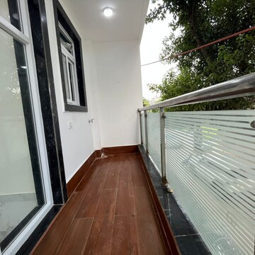 Balcony in 3 BHK Builder Floor at Chattarpur – for Sale