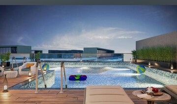 Swimming Pool in 3 BHK Apartment at Sanvi Kowsalya Manidweepam, Bachupally – for Sale