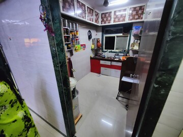 Kitchen in 1 BHK Apartment at Viceroy Building, Dahisar East – for Sale
