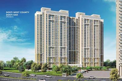 2 BHK Apartment For Resale in Dosti West County Balkum Thane  7261345