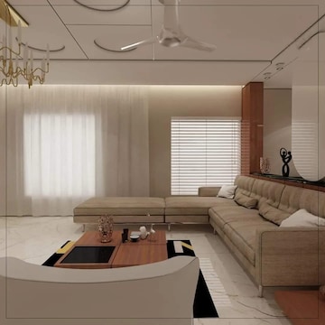 Master Bedroom in 2 BHK Apartment at Sheth Auris Serenity Tower 1, Malad West – for Sale