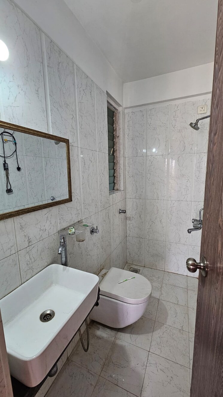 Bathroom, bharat-ecovistas 1 Bedroom 550 Sq.Ft. Apartment In Shilphata Thane 7261490