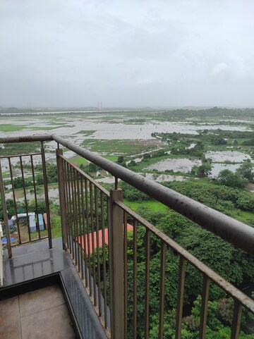 Balcony in 1 BHK Apartment at Puranik Hometown, Ghodbunder Road – for Sale