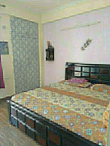 Bedroom in 2.5 BHK Apartment at SVP Gulmohur Greens, Mohan Nagar – for Sale