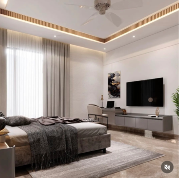 Living Room in 4 BHK Builder Floor at Vasant Vihar – for Sale