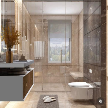Kitchen in 4 BHK Builder Floor at Vasant Vihar – for Sale