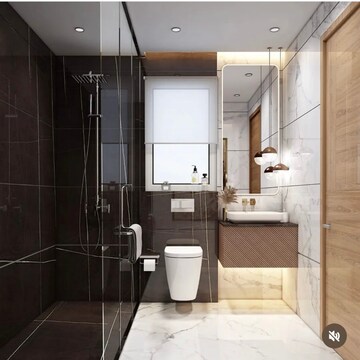 Bathroom in 5 BHK Builder Floor at Vasant Vihar – for Sale