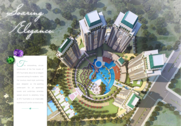 Master Plan in 3.5 BHK Apartment at ATS Tourmaline, Sector 109 – for Sale