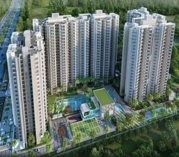 3 BHK Apartment – Exterior View View at Shri Radha Aqua Garden, Sector 16b Greater Noida - for Sale