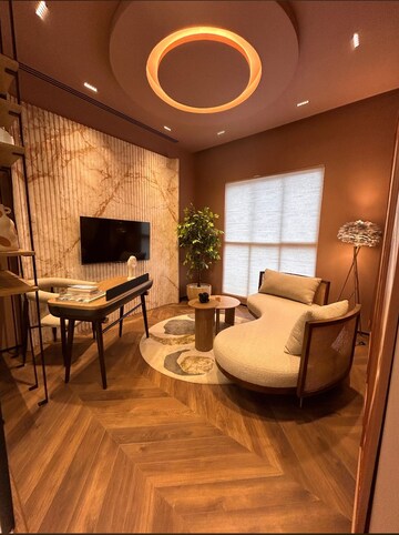 Living Room in 2 BHK Apartment at Sheth Codename Younique, Sion – for Sale