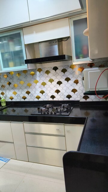 Kitchen in 1 BHK Apartment at HDIL The Nest, Mulund West – for Sale