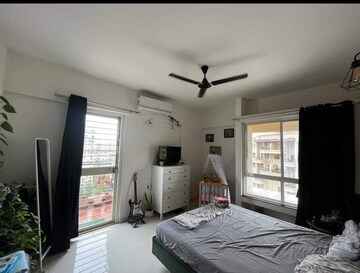 Bedroom in 2 BHK Apartment at Nyati Evara 2, Undri – for Rent
