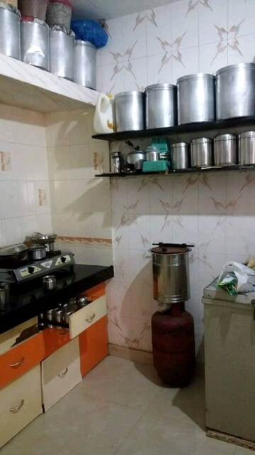 Kitchen in 1 RK Apartment at Dew Berry, Nalasopara West – for Sale