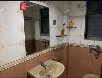 Bathroom in 2 BHK Apartment at Bramha Estate, Kondhwa – for Rent