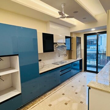 Kitchen in 3 BHK Builder Floor at Ansal API Esencia, Sector 67 – for Rent