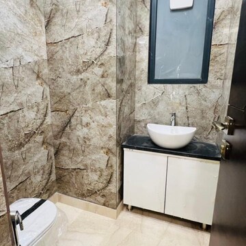 Bathroom in 3 BHK Builder Floor at Ansal API Esencia, Sector 67 – for Rent