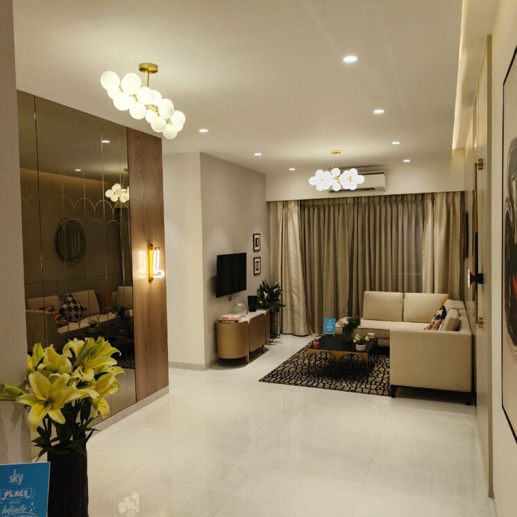 Living Room, siddha-sky-phase-3 3 Bedroom 945 Sq.Ft. Apartment In Sion East Mumbai 7264019