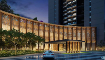 3 BHK Apartment – Exterior View View at Krisumi Waterside Residences, Sector 36a - for Sale