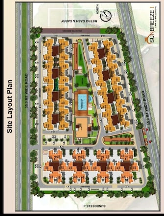 2 BHK Apartment For Resale in BBD Green City Sun Breeze Apartments Gomti Nagar Lucknow  7264579