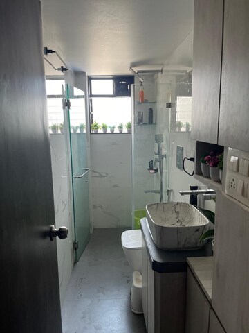 Bathroom in 3 BHK Apartment at Konark Ganga Niwas CHS, Vile Parle East – for Sale