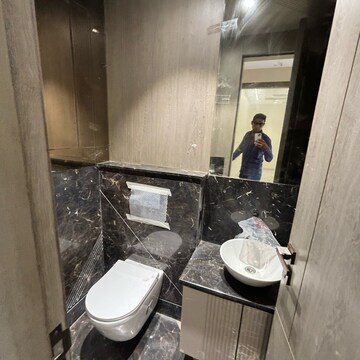 Bathroom in 4 BHK Builder Floor at Gulmohar Park – for Sale