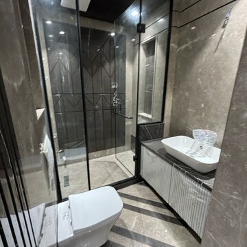 Bathroom in 4 BHK Builder Floor at Gulmohar Park – for Sale