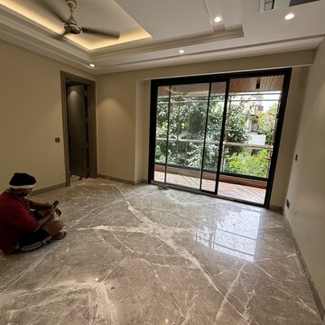 Bedroom in 4 BHK Builder Floor at Gulmohar Park – for Sale