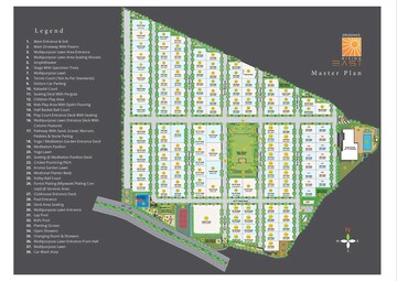 Master Plan in 3 BHK Villa at Pocharam – for Sale