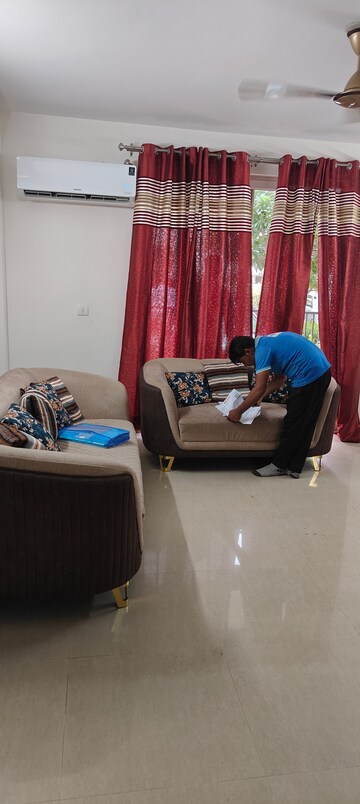 Living Room in 3 BHK Apartment at Emaar Emerald Floors Premier, Sector 65 – for Sale