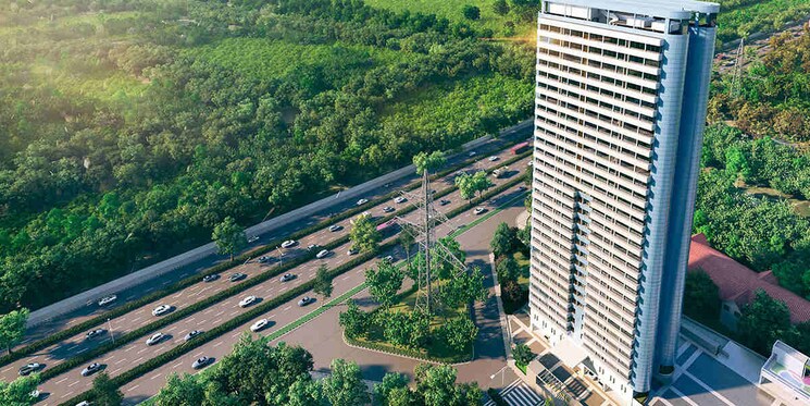 Garden, godrej-vistas 3 Bedroom 985 Sq.Ft. Builder Floor In Vikhroli East Mumbai 7266076