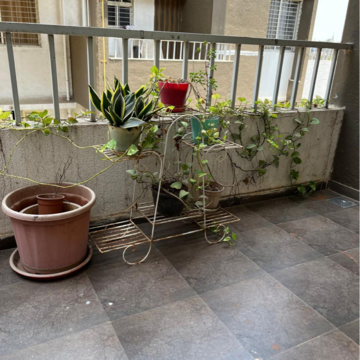 Balcony in 2 BHK Apartment at Pratibha Heights Ravet, Ravet – for Sale