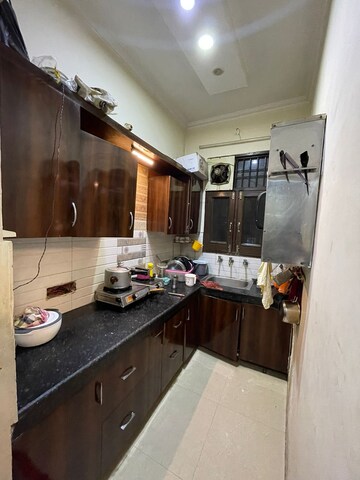 Kitchen in 1 BHK Apartment at Dhakoli Village – for Sale