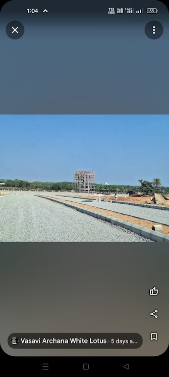 Plot For Resale in Vasavi Archana White Lotus Kethireddipally Hyderabad  7267732