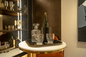 Kitchen in 3 BHK Apartment at Maya Green Lotus Utsav, International Airport Road – for Sale
