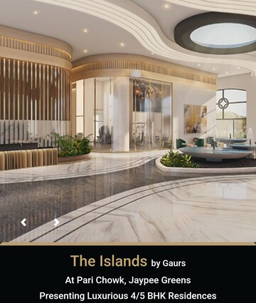 5 BHK Builder Floor – Exterior View View at Gaurs The Islands, Jaypee Greens - for Sale