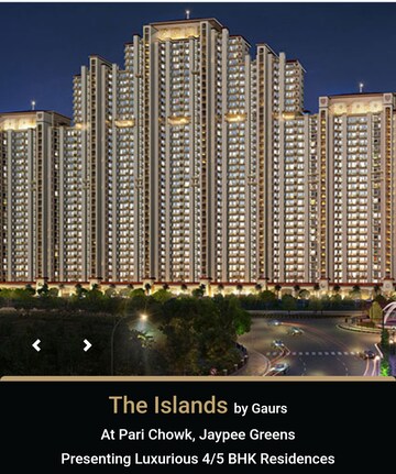 5 BHK Builder Floor – Exterior View View at Gaurs The Islands, Jaypee Greens - for Sale