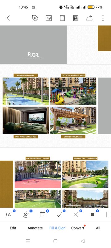 3 BHK Apartment – Exterior View View at Ramprastha Imperial Heights Phase 1, Indrapuram - for Sale