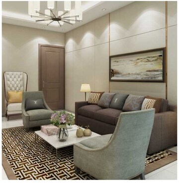 Living Room in 3 BHK Apartment at Ramprastha Imperial Heights Phase 1, Indrapuram – for Sale