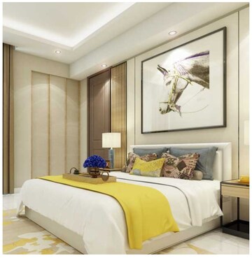 Bedroom in 3 BHK Apartment at Ramprastha Imperial Heights Phase 1, Indrapuram – for Sale