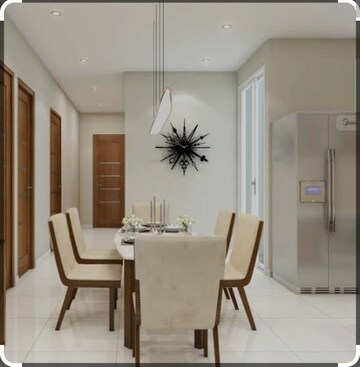 Living Room in 4 BHK Apartment at Ramprastha Imperial Heights Phase 1, Indrapuram – for Sale