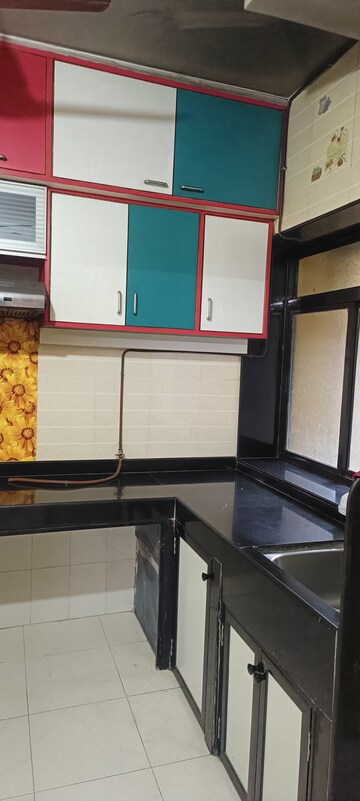 Kitchen in 2 BHK Apartment at Kores Tower, Vartak Nagar – for Sale