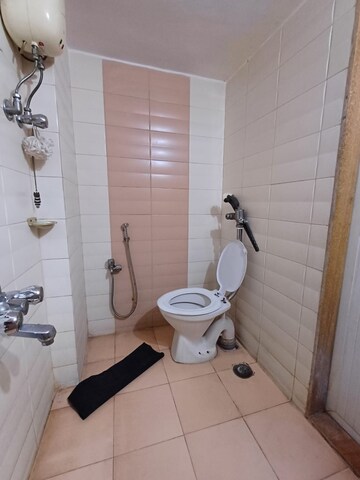 Bathroom in 2 BHK Apartment at Parsik Nagar – for Sale