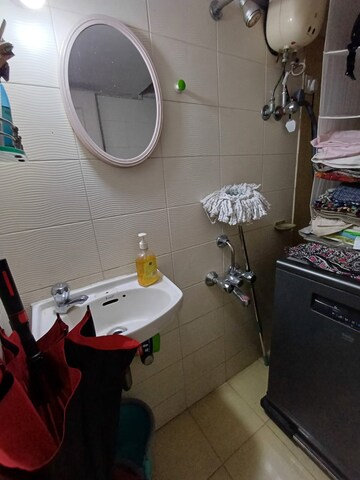Bathroom in 2 BHK Apartment at Parsik Nagar – for Sale